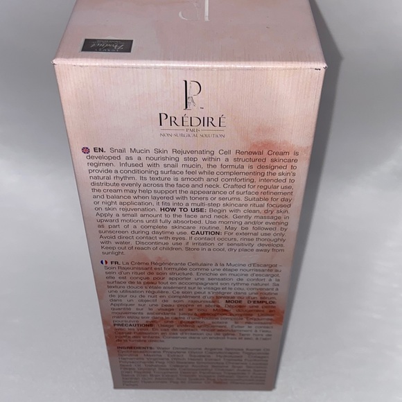 Snail Mucin Rejuvenating Cream by Prédiré Paris | anti-aging cell renewal - Picture 5 of 6